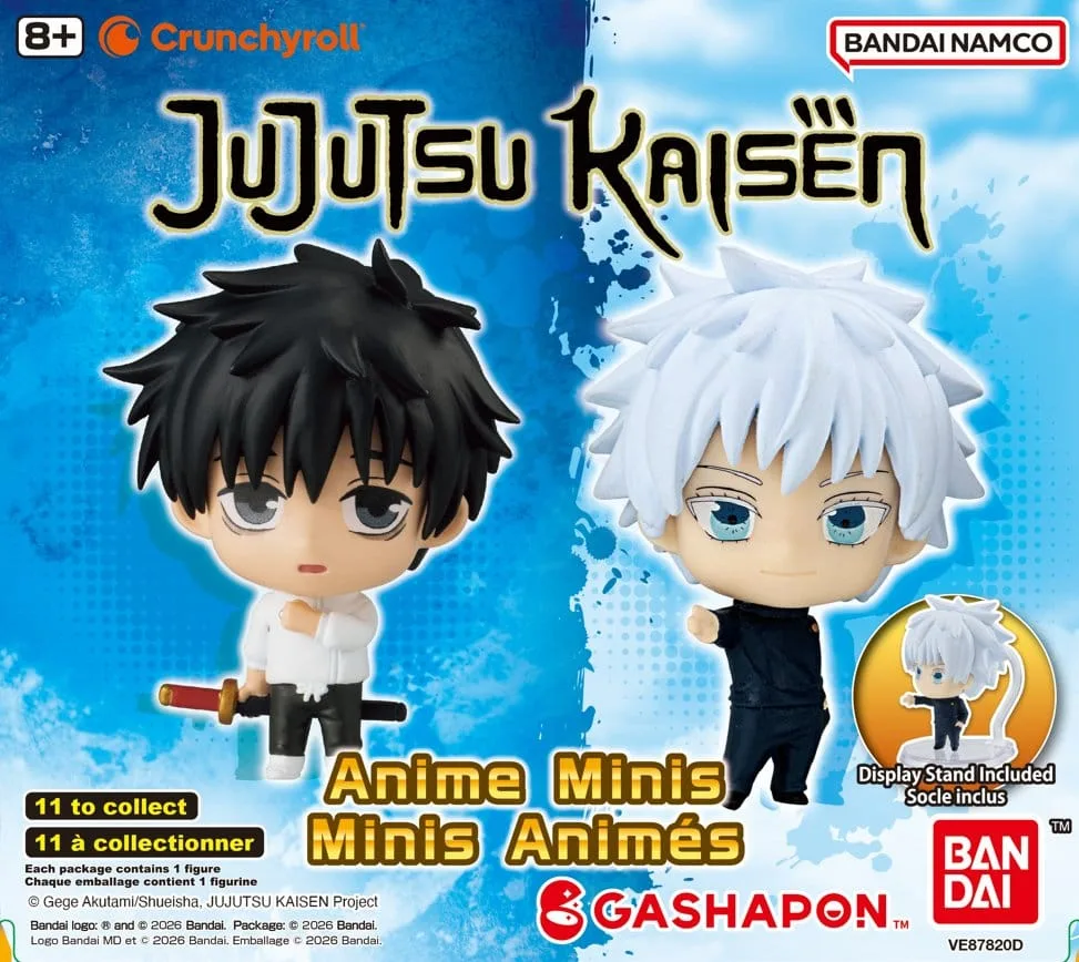 Jujutsu Kaisen Mini Figures – Animes Blind Box Display 24 Packs 1