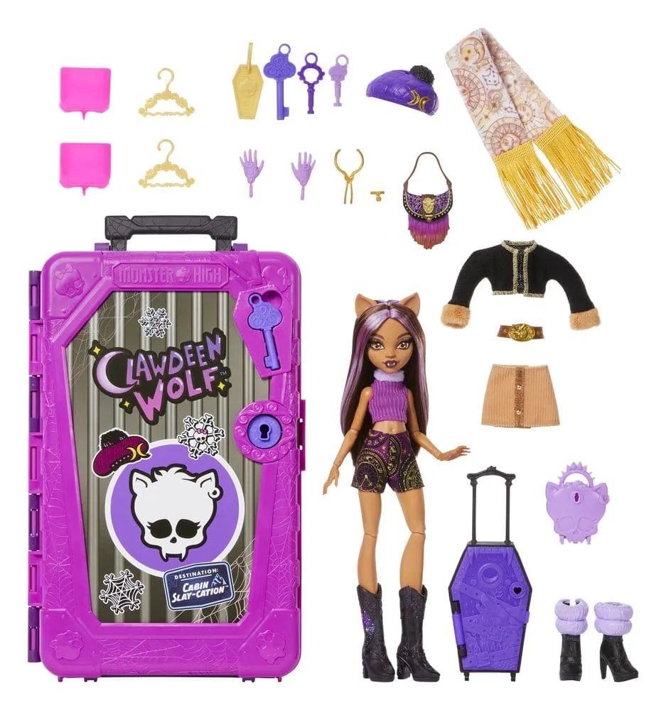 Monster High Puppe – Clawdeen Wolf Skulltimate Secrets 4