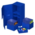 Ultimate Guard Deck Box – Twin Flip’n’Tray 266+ Xenoskin Blue 6