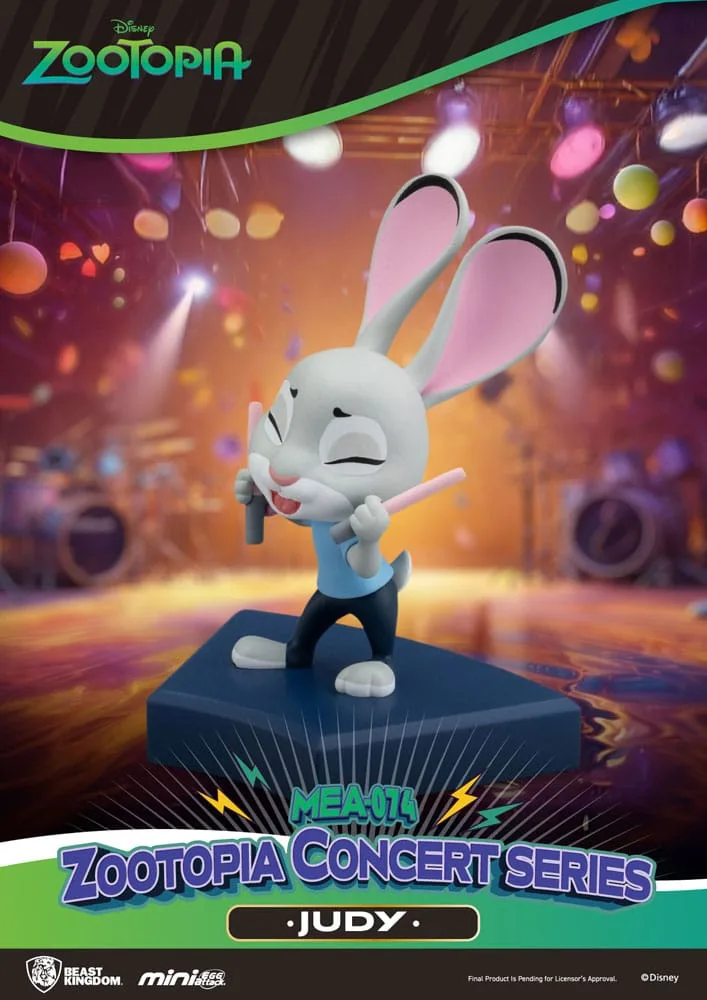 Zootopia minifiguren – Concert blind box assortiment 6 stuks 8 cm 9