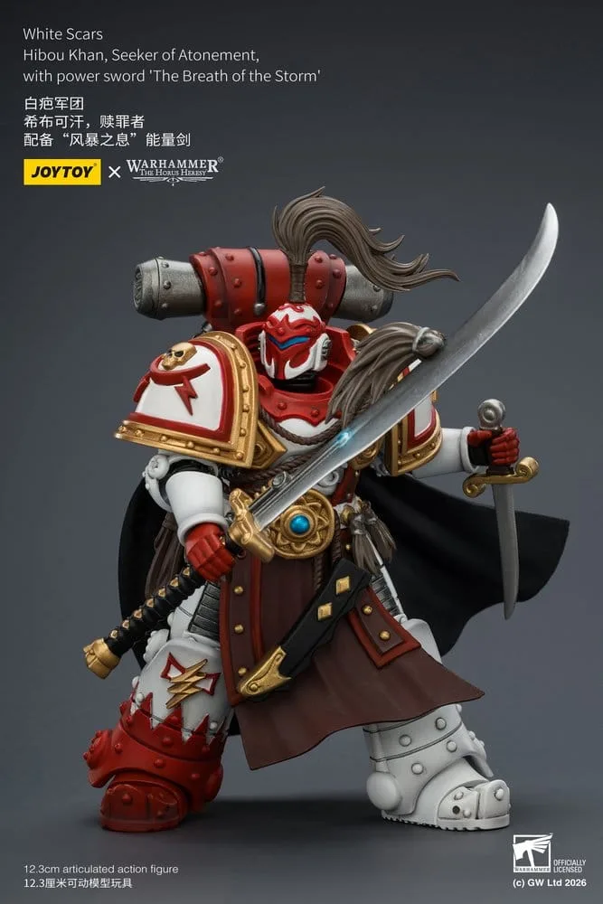 Warhammer Horus Heresy Action Figure – Hibou Khan 12.3 cm 5