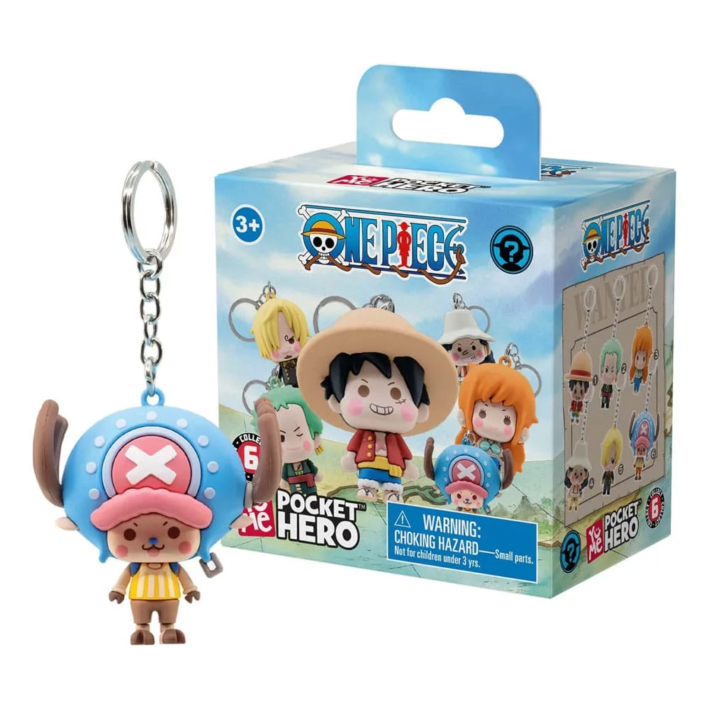 One Piece Keychain Display – Pocket Hero Series 2 12 Pack 6–7 cm 11