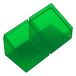 Trading Card Deck Box – Ultimate Guard Boulder 100+ Clear Emerald 7