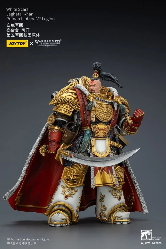 Warhammer Action Figure – Horus Heresy Jaghatai Khan 18.4 cm 3