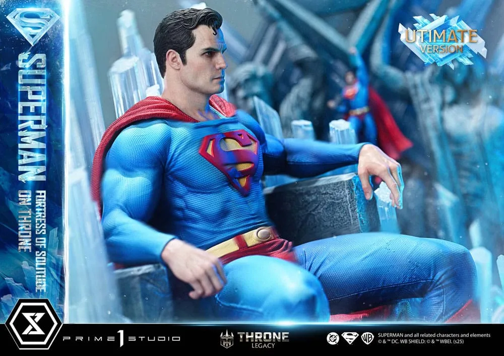 Superman Statue – Fortress of Solitude Throne Ultimate 1/4 52 cm 5
