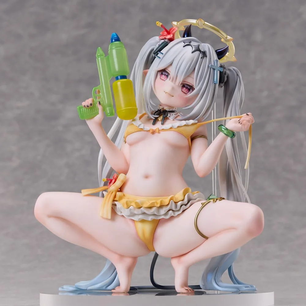 Original Character Statue – Chihiro Silver-Haired Girl 1/6 18 cm 5