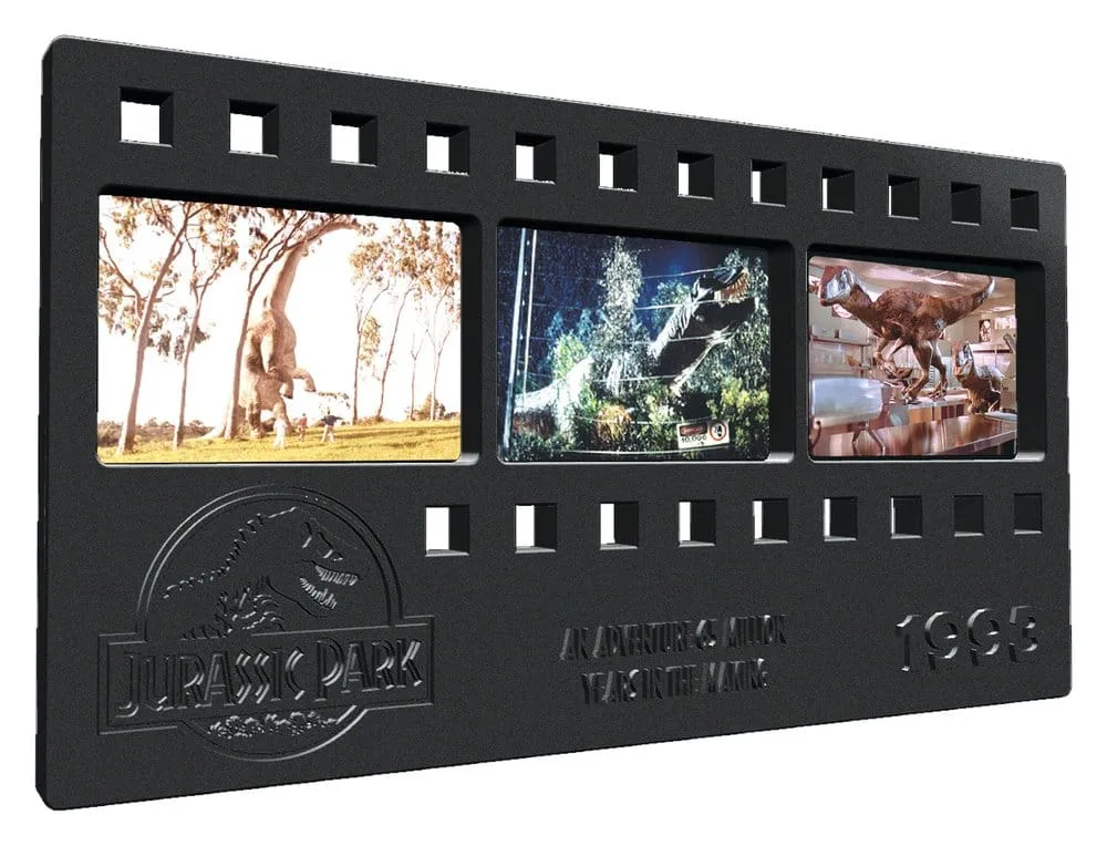 Jurassic Park Metal Ingot – Film Strip Collectible 12 cm 2