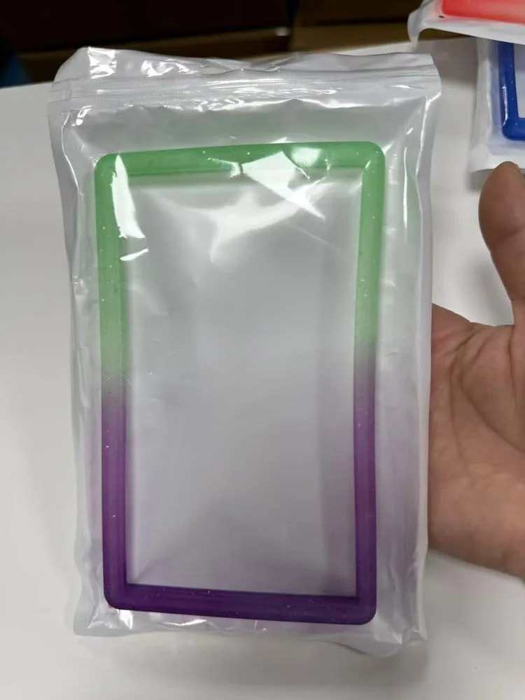 Evoretro PSA Slab Bumper – Green to Purple Glitter