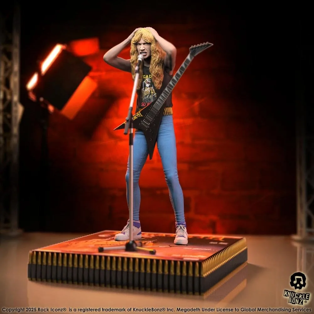 Megadeth Statue – Dave Mustaine II Rock Iconz 22 cm 6