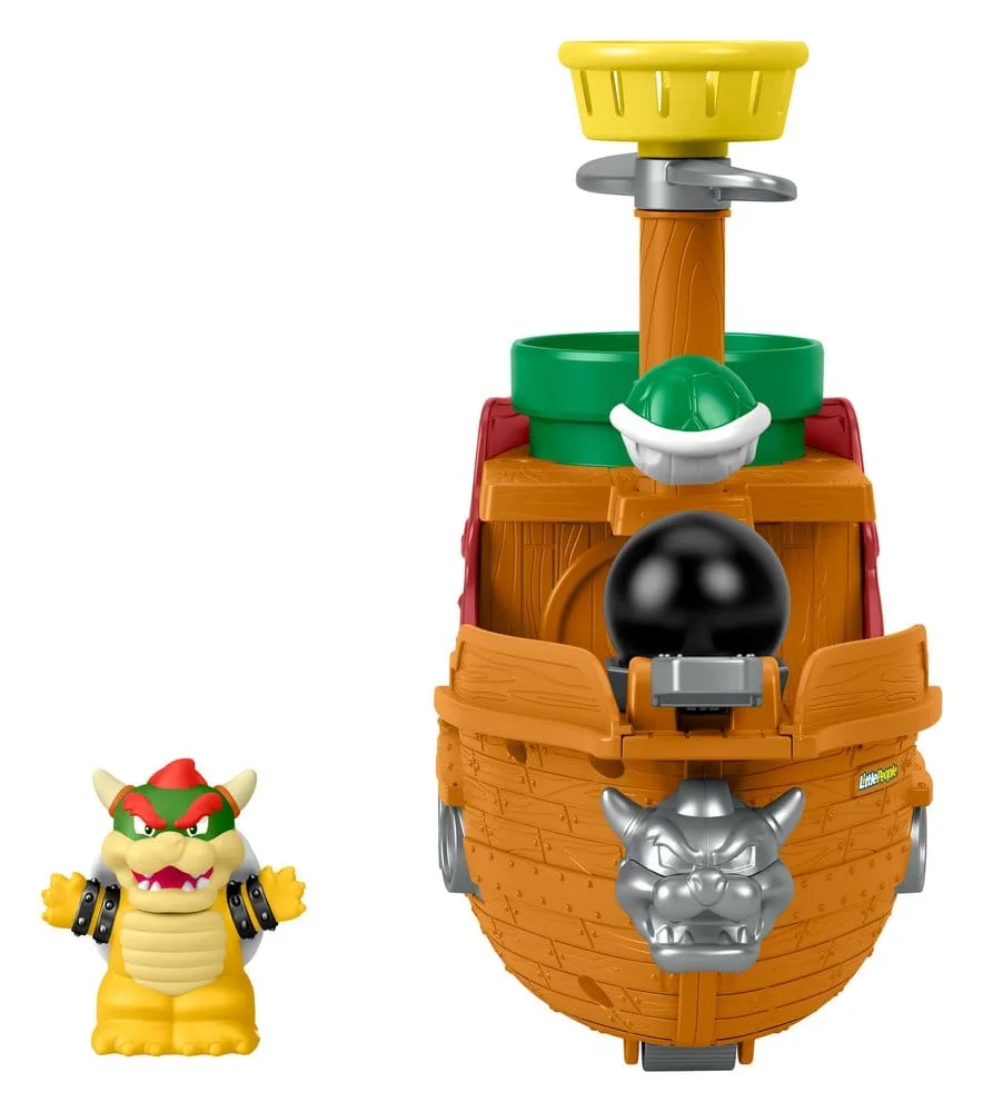 Super Mario Speelset – Little People Bowser's Airship 11