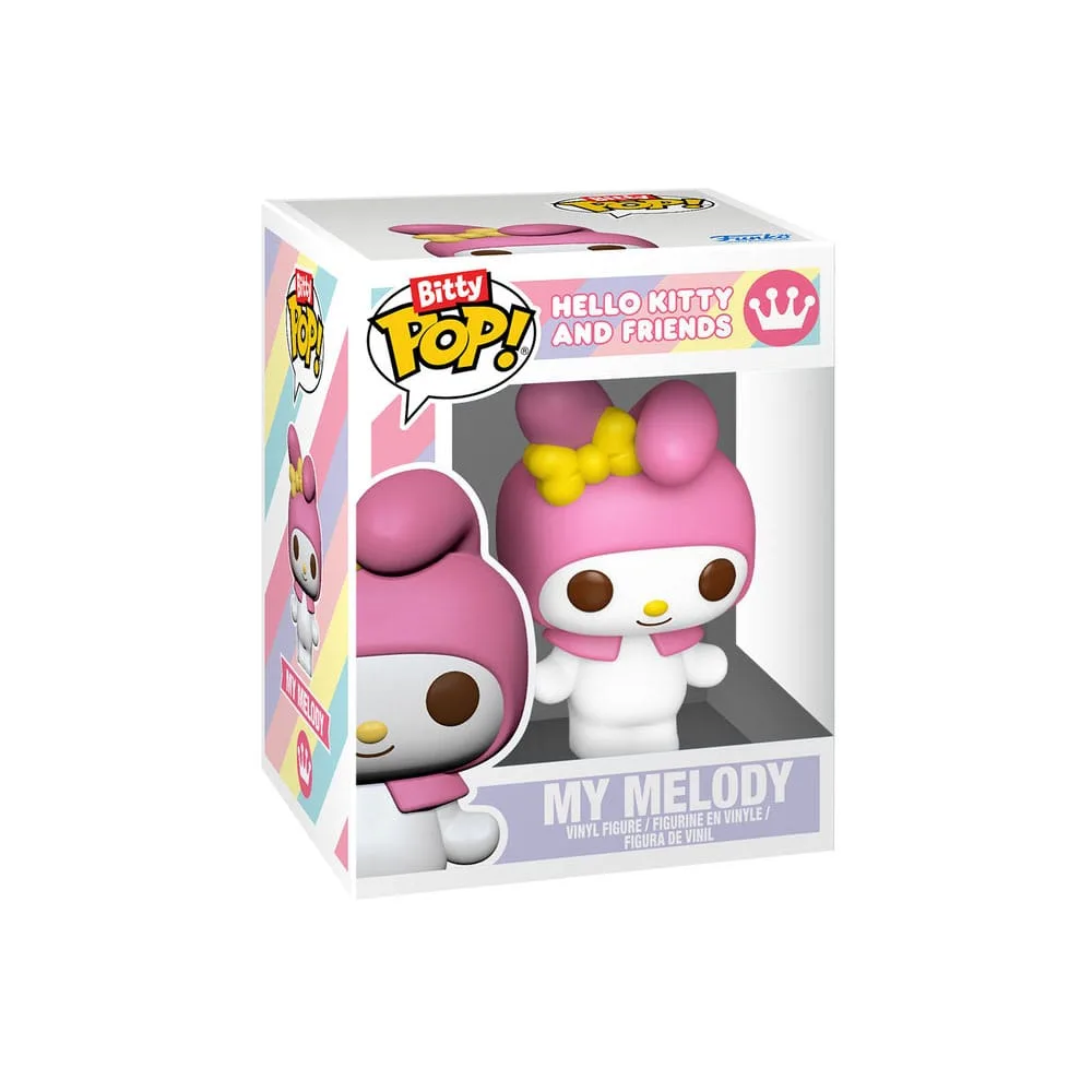 Hello Kitty Vinyl Figures – Bitty Pop My Melody and Kuromi 2 cm 2