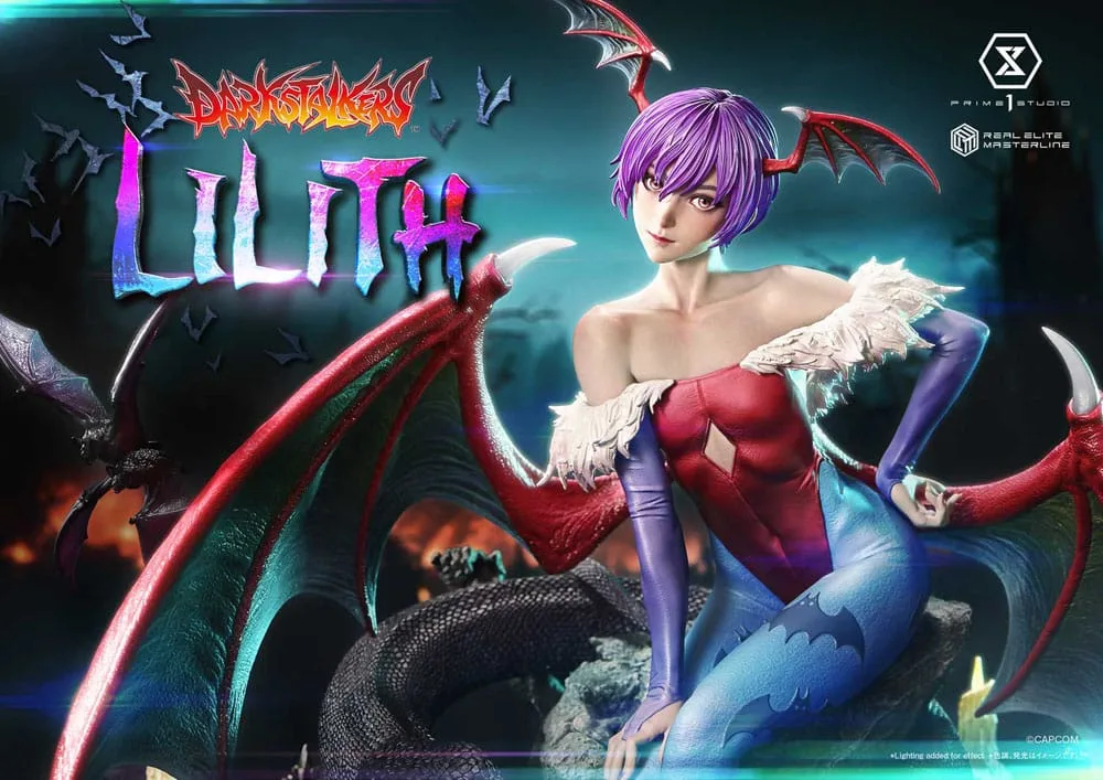 Darkstalkers Statue – Lilith Real Elite Masterline 1/4 Scale 52 cm 2