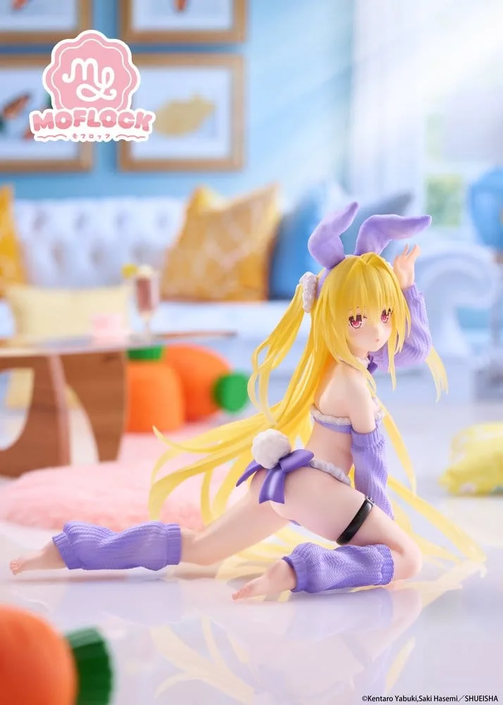 To Love-Ru Darkness Figure – Golden Darkness Fluffy Bunny 13 cm 2