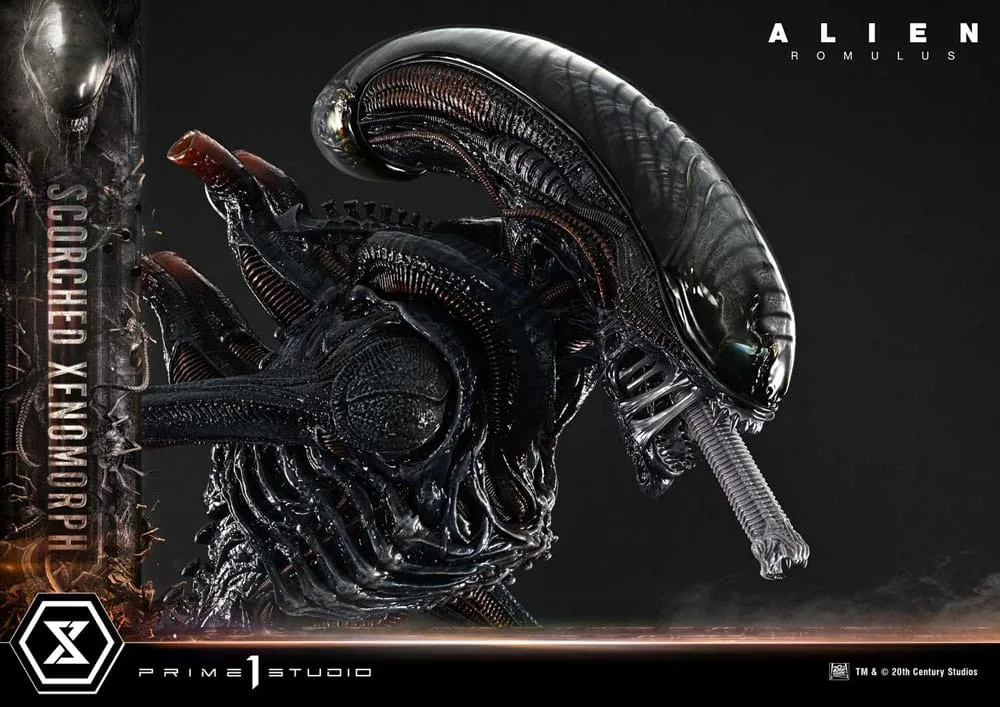 Alien Romulus Statue – Scorched Xenomorph 98 cm 22