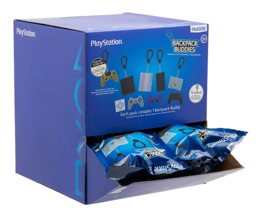 PlayStation Backpack Charms – Mystery Bag Display of 24