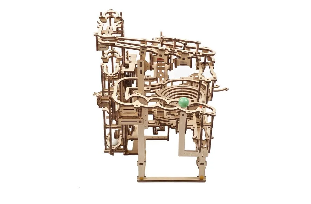 Ugears Wooden Model Kit – Marble Run Stepped Hoist 8