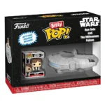 Star Wars Bitty Pop! Rides – Han Solo with Millennium Falcon 2.5 cm 3
