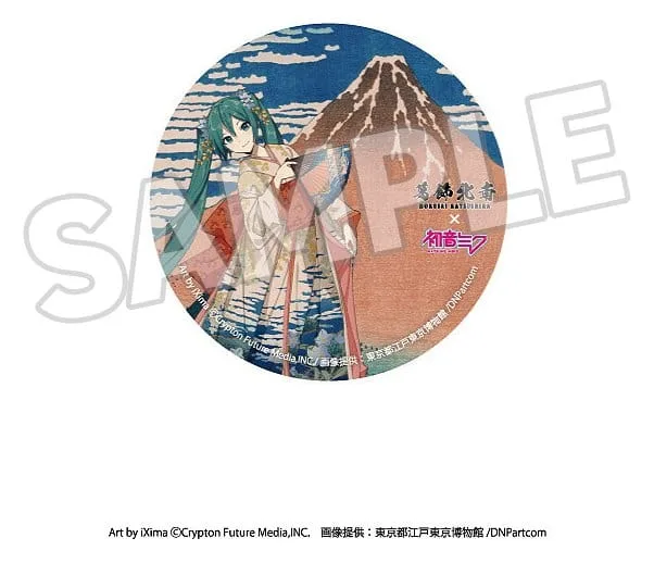 Hokusai x Hatsune Miku pinset – 8 verrassingsdoosjes 6 cm 3