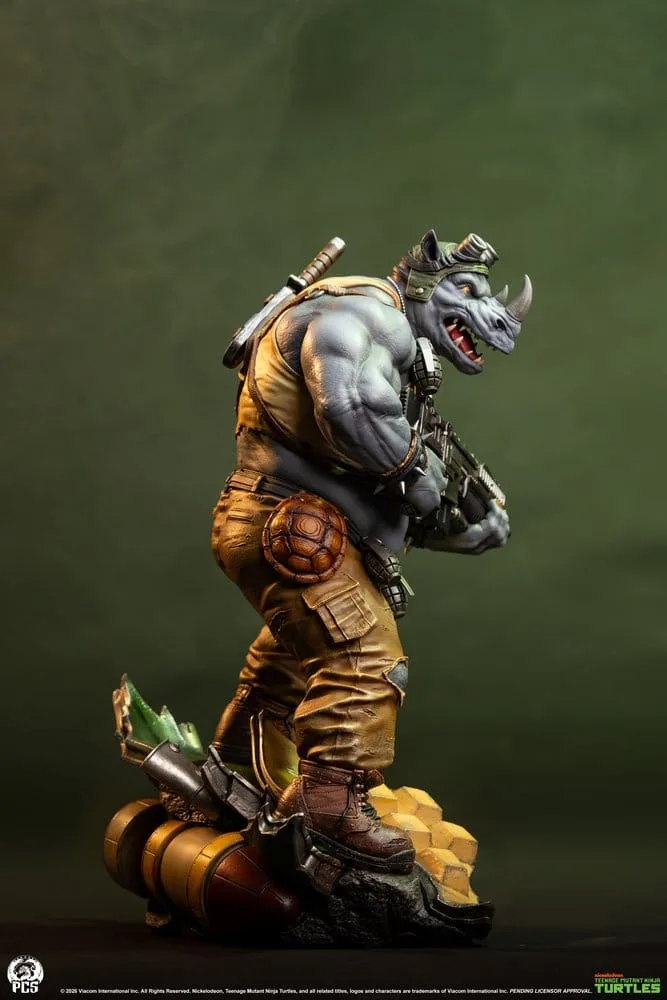 Teenage Mutant Ninja Turtles Statue – Legends Rocksteady 1/3 69 cm 10