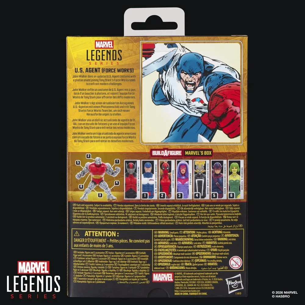 Marvel Legends Actiefiguur – U.S. Agent Force Works 15 cm 14