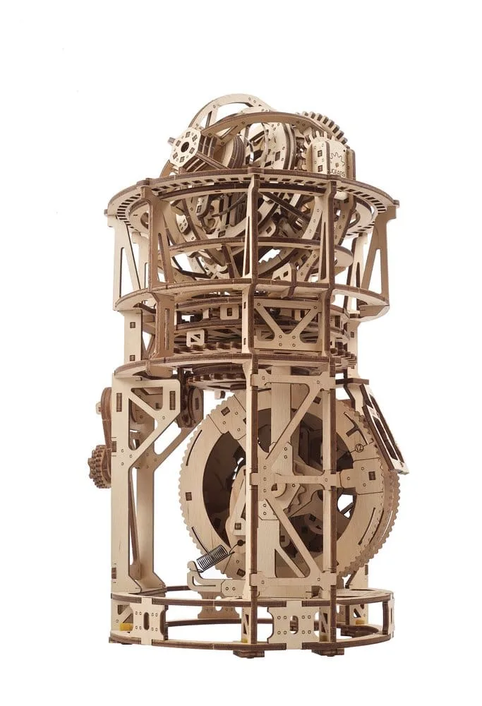 Ugears Wooden Model Kit – Sky Watcher Tourbillon Table Clock 3