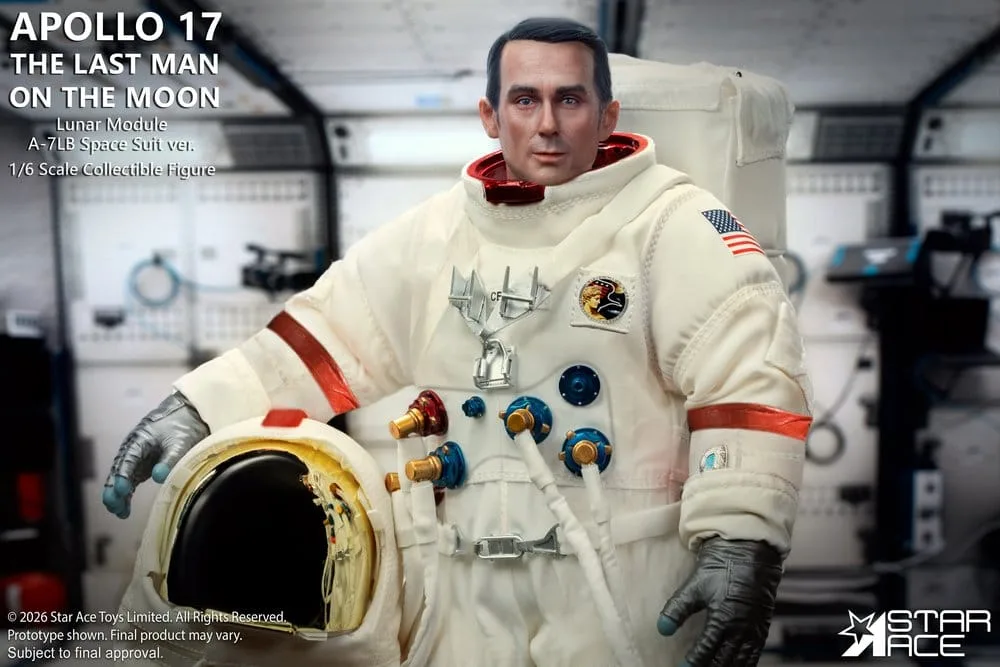 NASA Apollo 17 Actionfigur – Eugene Cernan 1:6 30 cm 5