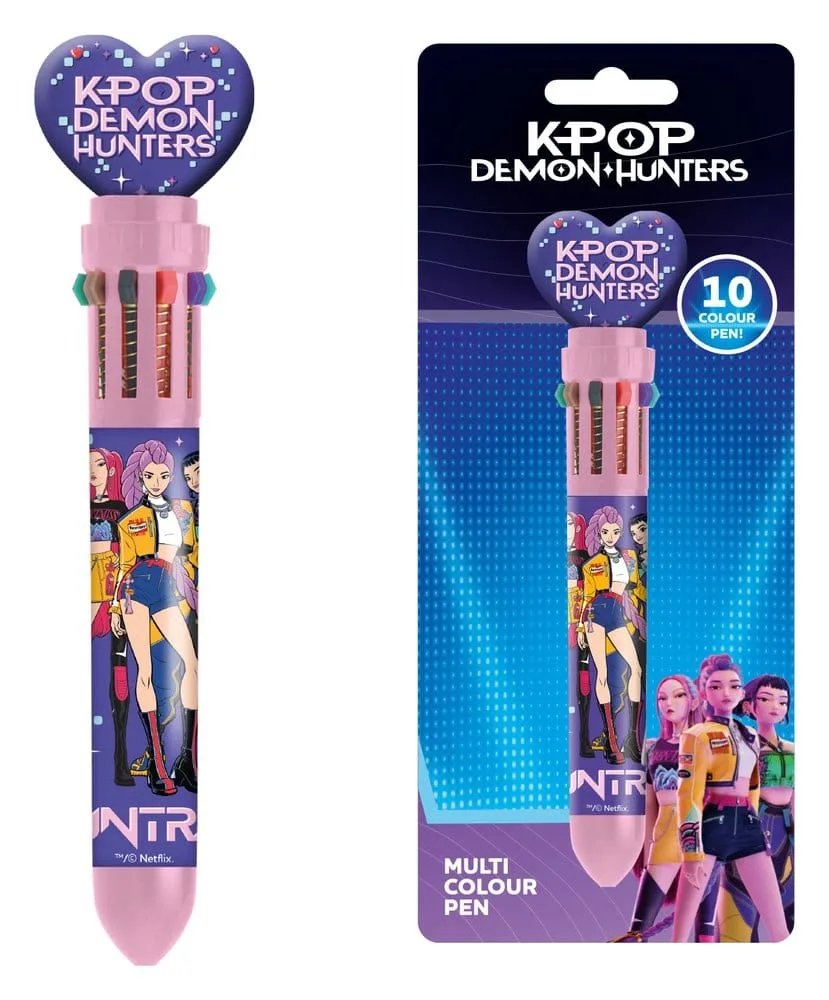 KPop Demon Hunters Pen Display – Hunter/X 10-in-1 Set of 8