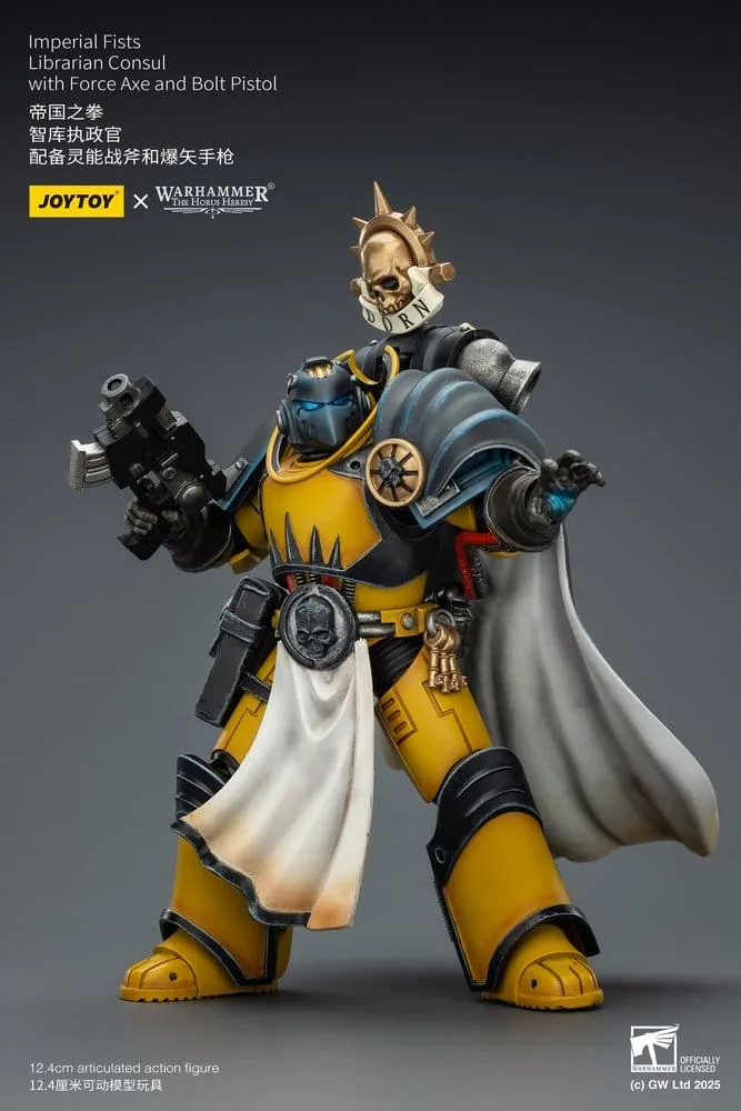 Warhammer Action Figure – Imperial Fists Librarian Consul 12 cm 10