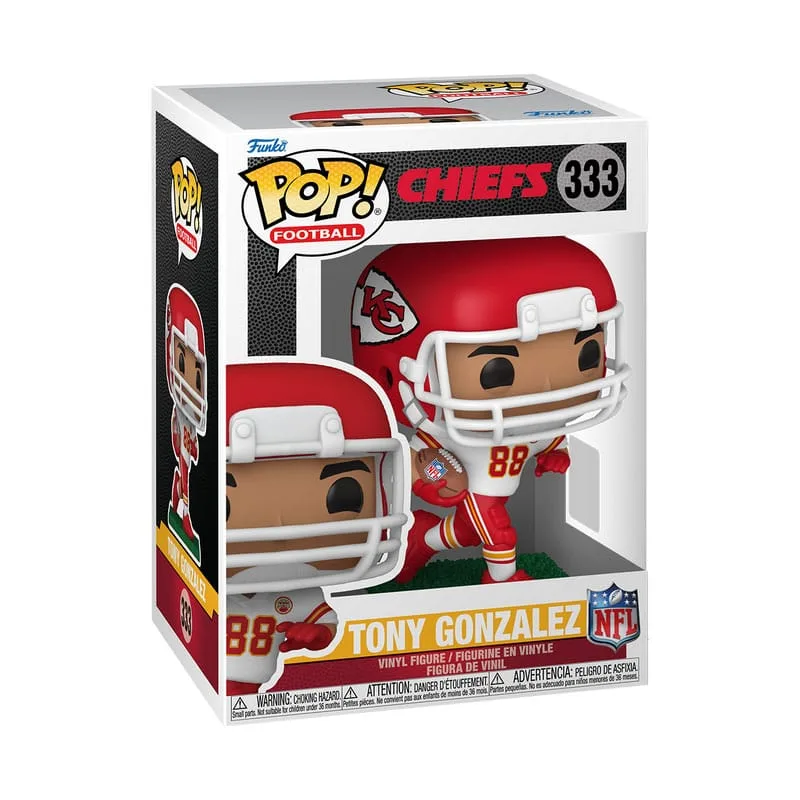NFL Vinyl Figure – Tony Gonzalez Chiefs Pop Legends 9 cm 2