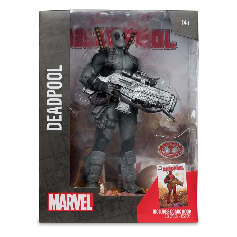 Marvel PVC Statue – Deadpool Grey Suit Chase 1/6 Scale 27 cm 8