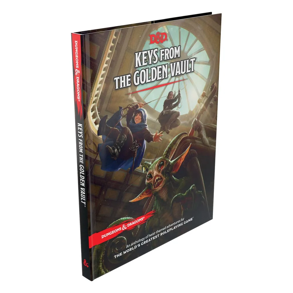 Dungeons & Dragons RPG Book – Keys from the Golden Vault