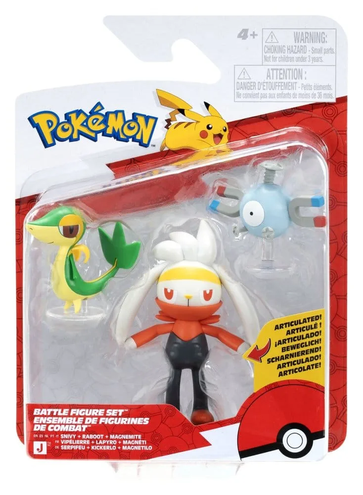 Pokémon Action Figures – Battle Figure 3-Pack Assortment Version 29 6