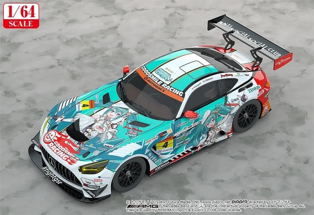 Hatsune Miku GT Project Model Car – AMG 2023 Season Opening 7 cm 2