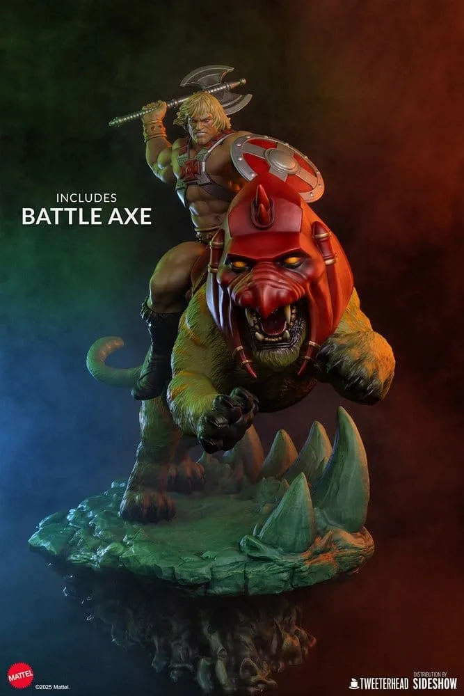 Masters of the Universe Statue – He-Man and Battle Cat 1/4 76 cm 4