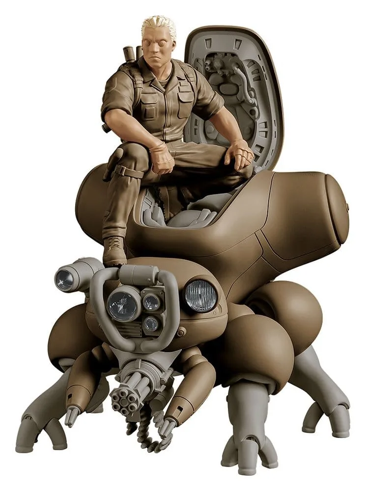 Ghost in the Shell Model Kit – Batou with Fuchikoma 1/20 8 cm