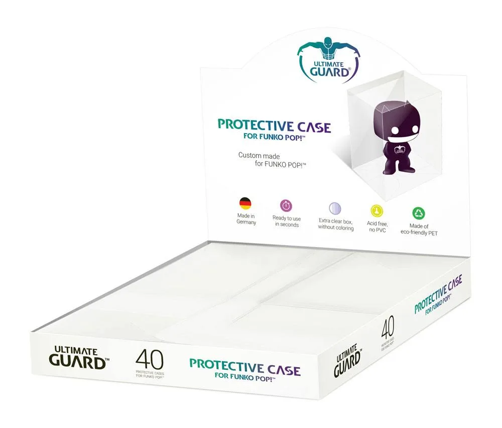 Ultimate Guard Protective Cases – Standard Funko Pop 40-Pack