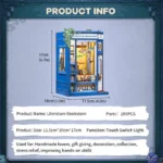 Literature Bookstore Book Nook – CuteBee 17 x 12 cm 16