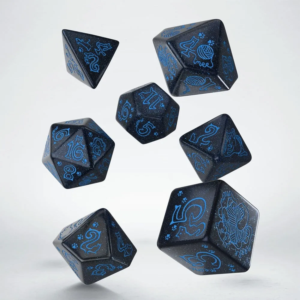 Jumbo Cats Dice Set – River