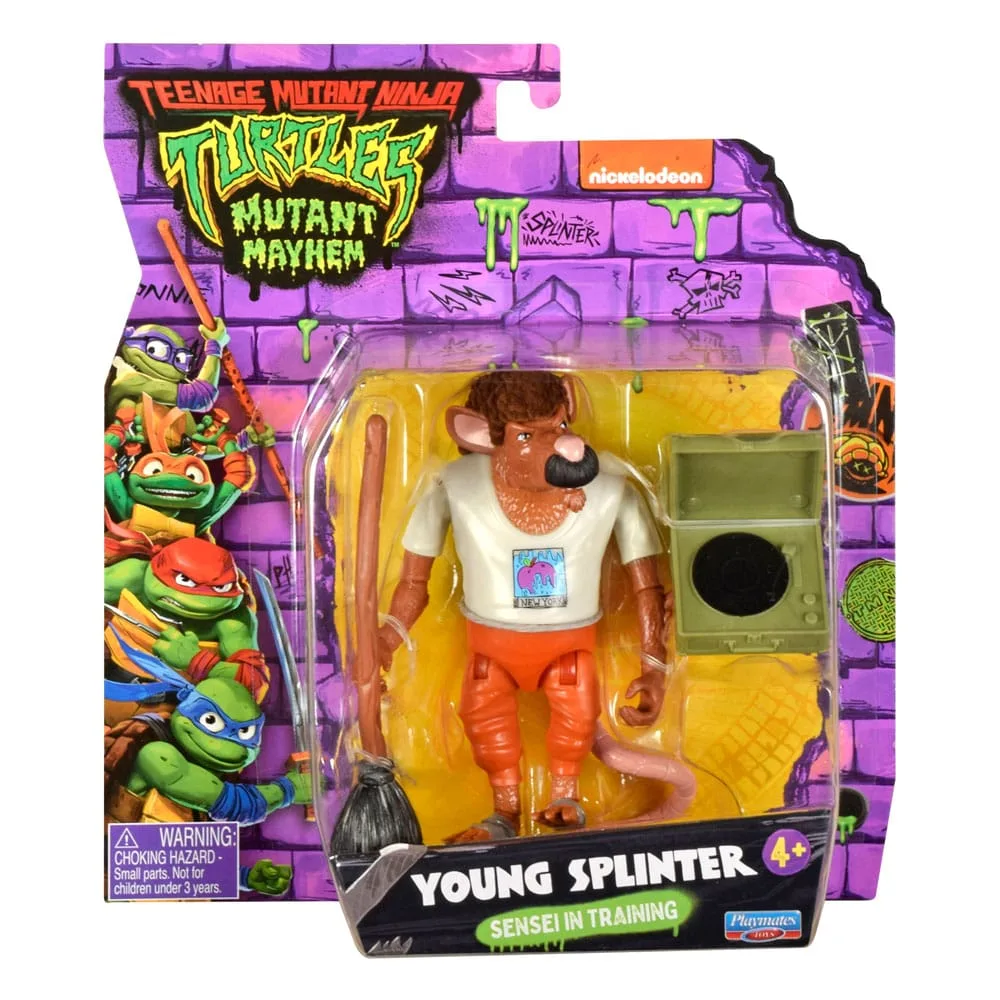TMNT Mutant Mayhem Action Figure – Young Splinter 11.4 cm 2