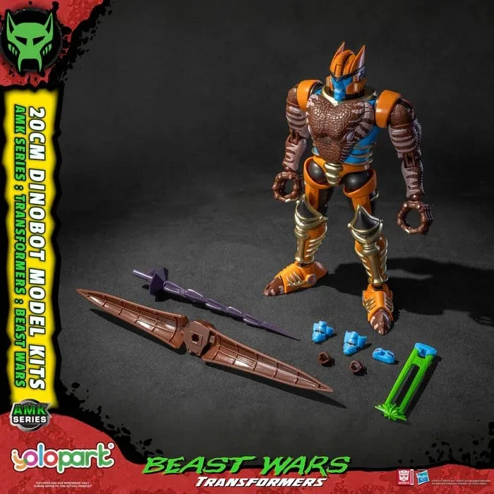 Transformers Beast Wars Model Kit – AMK Dinobot 20 cm 3
