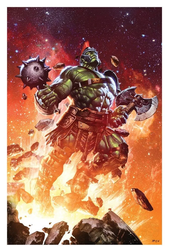 Marvel Fine Art Print – Planet Hulk Worldbreaker 41 x 61 cm