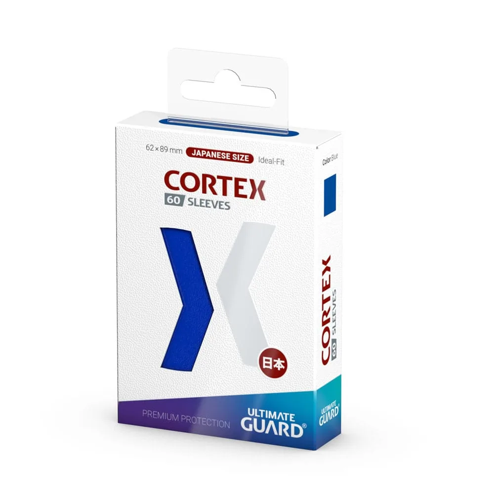 Ultimate Guard Card Sleeves – Cortex Japanese Size Blue 60-Pack 3