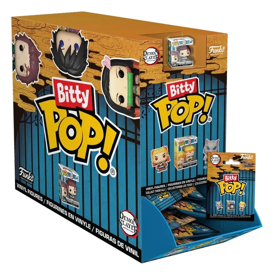 Demon Slayer Bitty POP Figures – Movie Display of 32 2 cm