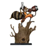 Marvel PVC Statue – Rocket Raccoon A Chasing Tale 1/6 Scale 18 cm 1