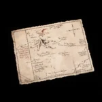 The Hobbit Art Print – Thorin’s Map 40 x 30 cm 2
