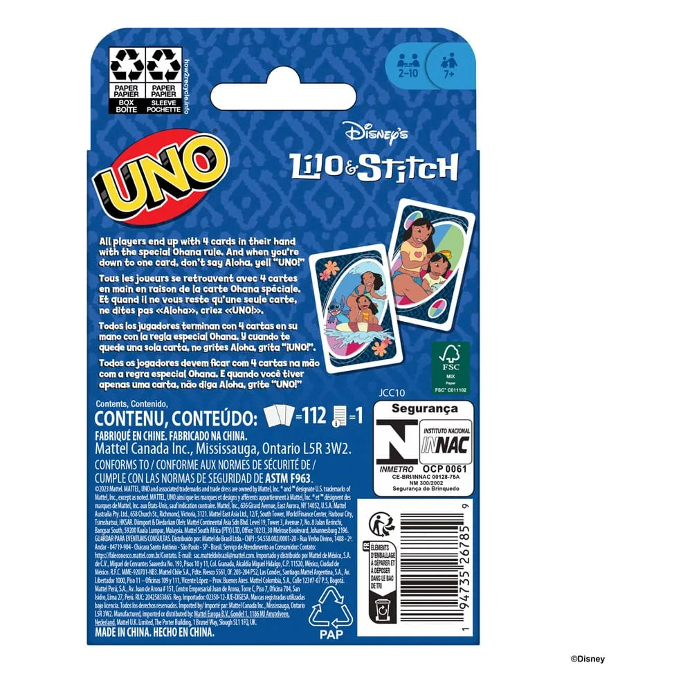 Lilo & Stitch Card Game – UNO 8