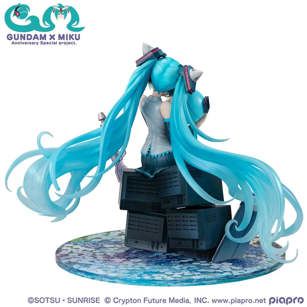 Gundam x Hatsune Miku Statue – Lucrea 45th Anniversary 17 cm 3