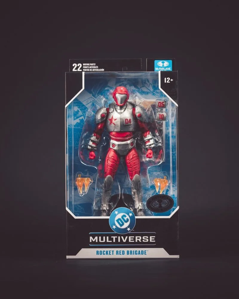 DC Action Figure – Rocket Red Brigade Platinum Edition 18 cm