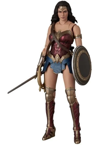 Wonder Woman Action Figure – MAFEX Justice League Version 15 cm 10