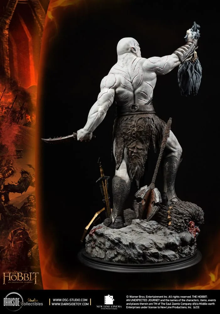 The Hobbit Beeld – Azog John Howe Signature Edition 1/3 90 cm 8